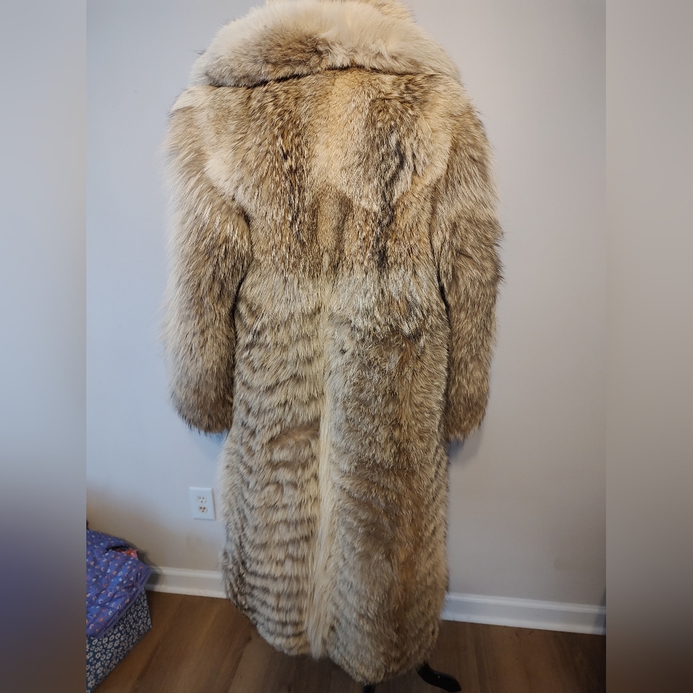 Vintage Coyote Fur Coat